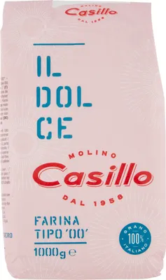 Zdjęcie produktu dla Mąka cukiernicza Farina 00 Dolci 1kg - Casillo