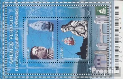 Produktbild von Briefmarken Brasilien 2010 Mi Block147 (kompl.Ausg.) postfrisch Diplom. Beziehungen Italien