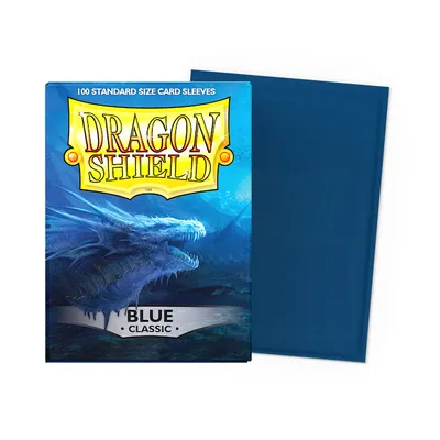 Produktbild von Dragon Shield Standard Sleeves - Blue (100 Sleeves)