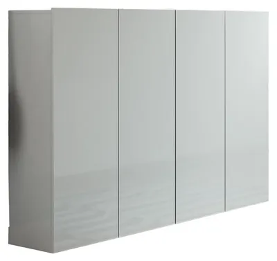 Produktbild von Schuhschrank Uitenhage, Schuhregal, Mehrzweck-Eingangsgarderobe, Möbel für Schuhe, Italy, 160x34h115 cm, Grau