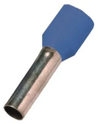 Immagine prodotto di 100 pezzi Guaina 2,5 mm² blu - Guaina isolante per cavi 2,5 mm² ICIAE28