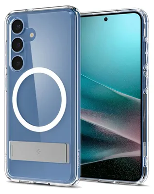 Immagine prodotto di Spigen Ultra Hybrid S (MagFit), Custodia, Samsung, Galaxy S25, 15,8 cm (6,2"), Trasparente, Bianco