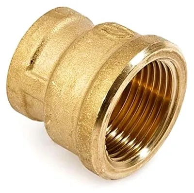 Produktbild von Messing Reduziermuffe 1 1/2" IG x 1" IG