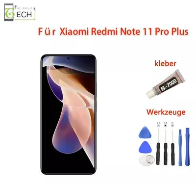 Produktbild von Für Xiaomi Redmi Note 11 Pro Plus 5G LCD Display Touchscreen 21091116Ug