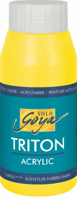 Obrázok produktu pre KREUL 17001, Žltá, Akrylová farba, Tekuté, 750 ml, 1 kusov