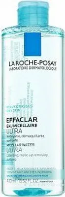 Produktbild von La Roche-Posay Effaclar Purifying Micellar Water ULTRA mizellares Abschminkwasser für fettige Haut 400 ml