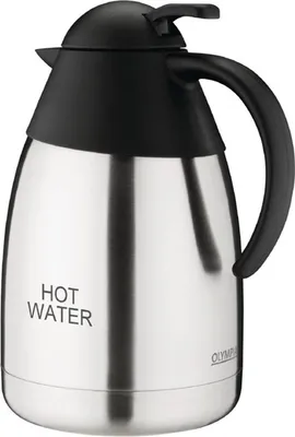 Produktbild von Thermoskannen Olympia 1,5L COFFEE/TEA/HOT WATER - Edelstahl - 3 Kannen