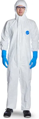 Produktbild von DuPont Einwegoverall Schutzanzug Tyvek Classic Xpert, CHF5 Kat. III, Typ 5, 6 Größe: XL