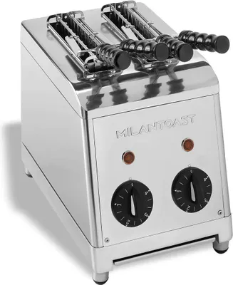 Produktbild von Milantoast Sandwichtoaster mit Zangen Edelstahl