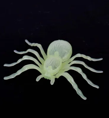 Produktbild von Deko Spinne nachtleuchtend 10 x 7 cm Halloween Karneval Party Cosplay Fasching