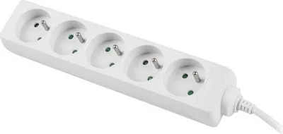 Immagine prodotto di Lanberg PS0-05E-0150-W prolunga di alimentazione 1,5 m 5 prese CA per interni Bianco