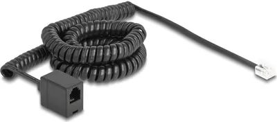 Obrázok produktu pre DELOCK Telefonkabel/Spiralkabel RJ11 St. zu RJ11 Bu. 5m
