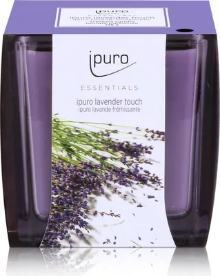 Produktbild von Ipuro Essentials Duftkerze lavender touch 125g - Raumduft (1er Pack)