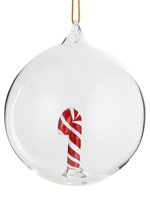 Produktbild von BUTLERS Glaskugel HANG ON Candy Cane