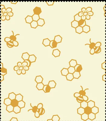 Produktbild von Bienenwachs Bienenwachstuch Honigwabe