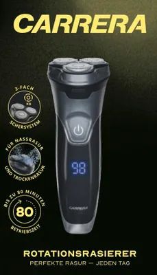 Produktbild von Carrera Rotationsrasierer