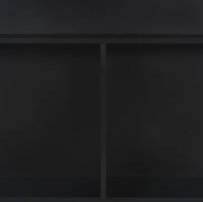 Immagine prodotto di vidaXL Tavolo da bar con 2 piani nero 130x40x120 cm