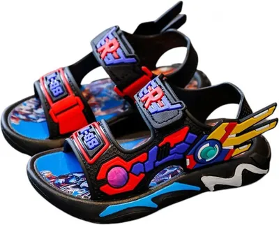 Produktbild von Kinder Jungen Sandalen Pantoletten Schaum Leicht Schuhe Strand Bronte Schwarz Gr.34
