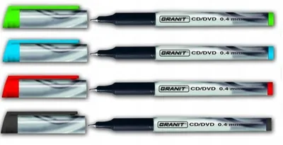 Produktbild von Granit M854 Permanentmarker 0.4mm Schwarz