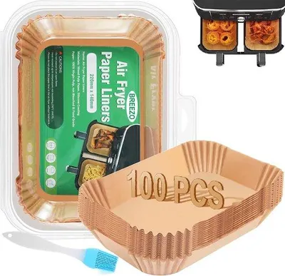 Obrázek produktu pro Papírové vložky do horkovzdušné fritézy, 100 kusů