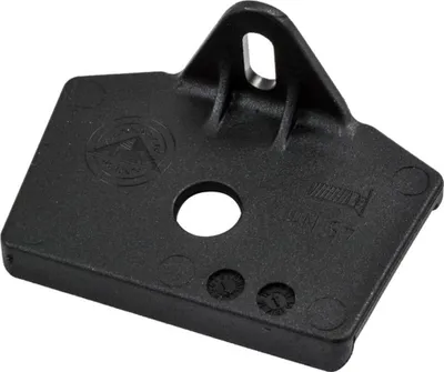 Produktbild von Hebie GFK Adapterplatte für Mittelbauständer Fahrradständer Montage Adapter Ständer Ständerplatte Platte universal