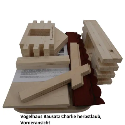 Produktbild von Vogelhaus Bausatz Charlie herbstlaub