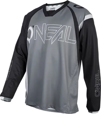Produktbild von Oneal Element Hybrid FR Fahrrad Jersey, schwarz/grau, S