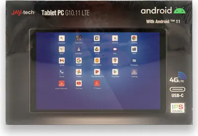 Produktbild von Jay-tech Tablet PC G10.11 4G/LTE (10,1 Zoll, 1280x800, HD, Touch) schwarz