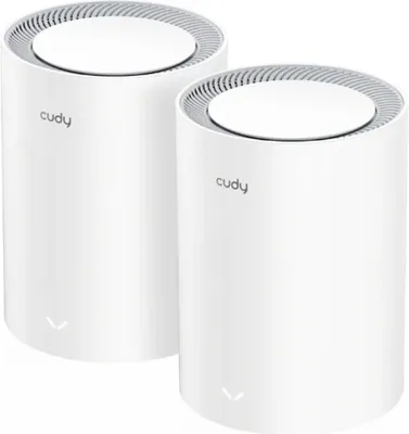 Produktbild von Cudy M3600, Weiß, Intern, Mesh-System, Status, System, 200 m², Dual-Band (2,4 GHz/5 GHz)