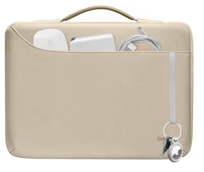 Produktbild von TomToc Defender-A22 Laptop-Aktentasche für Laptop 14 Zoll Khaki