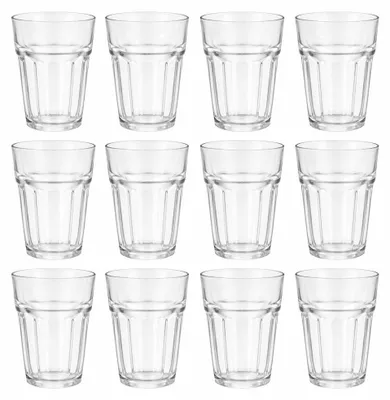 Produktbild von 12 Trinkgläser 350 ml Wassergläser Glas spülmaschinengeeignet