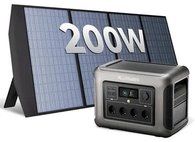 Obrázok produktu pre Prenosná nabíjačka – Mobilný generátor – Záložný zdroj energie – Batéria na kempovanie – Solárny generátor