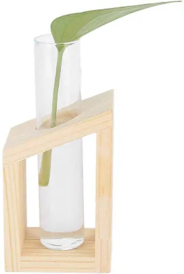 Immagine prodotto di Glasen: supporto per piante con base in legno