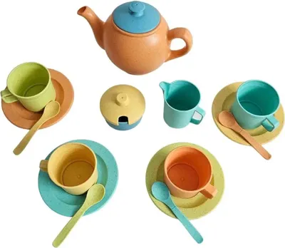 Produktbild von alldoro - Teeservice für Kinderküche, 15-teilig, ecofriendly
