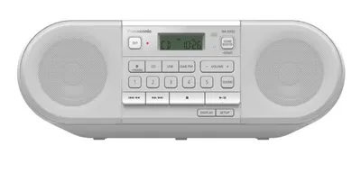 Immagine prodotto di Panasonic RXD552EW Radioregistratore DAB CD BT Digitale 20 W Bianco