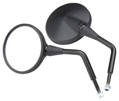 Obrázek produktu pro Boční zrcátka, sada (levé + pravé), černá, BUMM, 1911/87VLME (levé), 1911/87VRME (pravé), pro motocykly BMW R 45, 65, 80, 100