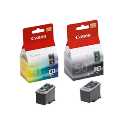 Produktbild von Canon BCI-24Bk Black Ink Cartridge Multipack, Schwarz, Tinte auf Pigmentbasis, Multipack