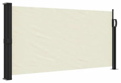 Obrázok produktu pre vidaXL Bočná výsuvná markíza 100x500 cm krémová
