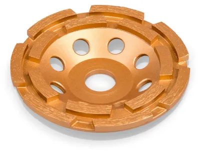 Produktbild von Diamantschleiftopf 125mm 2-reihig