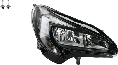 Produktbild von Scheinwerfer passend für Opel Corsa E 09/2014- Rechts Leuchtmittel 1216858 13381336 Johns