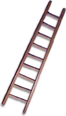 Krippenzubehör Leiter 26 cm