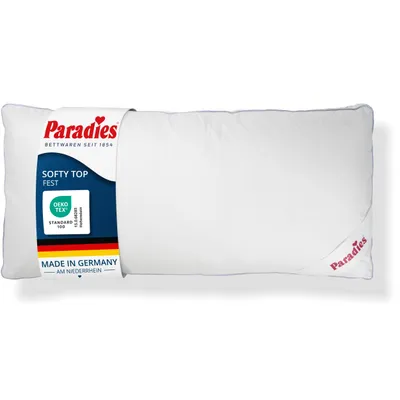 Produktbild von Paradies Kopfkissen 40x80 cm "Softy Top fest" vegan