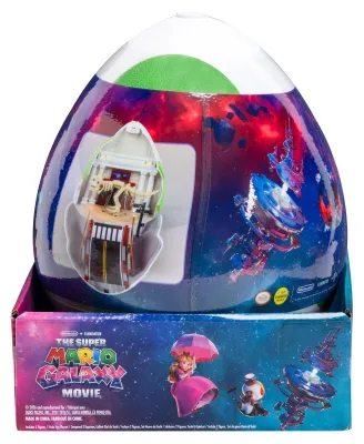 Obrázok produktu pre The Super Mario Bros. Movie The Super Mario Galaxy Movie Yoshi Egg Playset, Akčný / Dobrodružný, Super Mario, 3 rok / roky, Viacfarebný, Plast