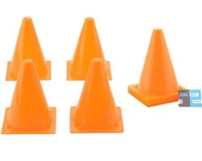 Produktbild von Sportspielfiguren - Trainingsspielfiguren - Orange - 8 Stück