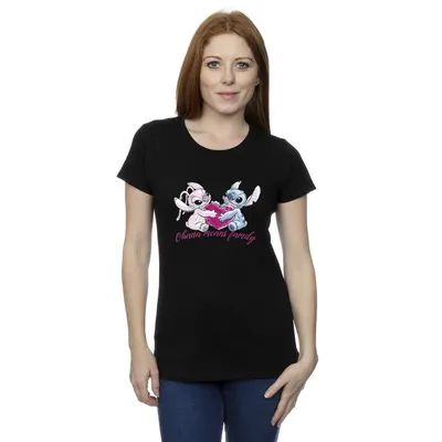 Produktbild von Disney - "Ohana" T-Shirt für Damen BI25822 (XL) (Schwarz)