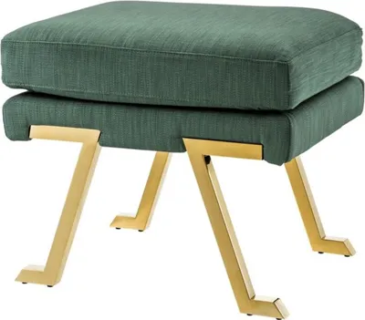 Produktbild von Casa Padrino Luxus Hotel Hocker 60 x 46 x H. 50 cm - Designer Sitzhocker