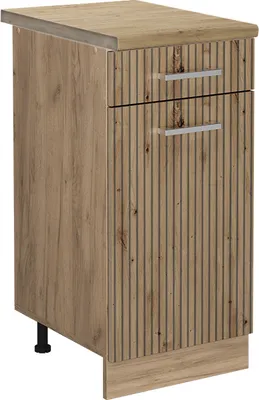 Produktbild von Küchenunterschrank Vicco R-Line Artisan-Eiche 40 cm , AP Eiche, Model 49109