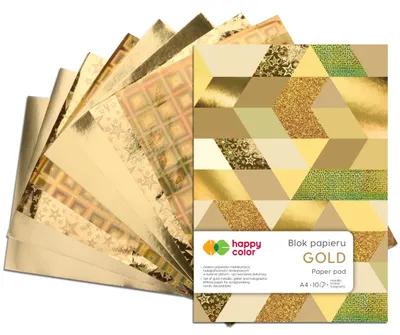 Immagine prodotto di Blocco carta oro 150-230 g