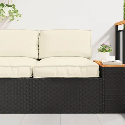 Immagine prodotto di vidaXL Set di cuscini Pallet 2 pezzi Crema in tessuto Oxford
