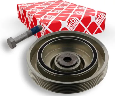 Produktbild von FEBI BILSTEIN 33809 Riemenscheibe Kurbelwelle passend für PEUGEOT 206 Schrägheck (2A/C) 153mm 5-Rippen